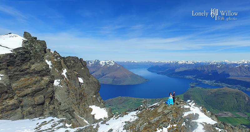 冰河求婚+皇后镇雪山顶婚礼