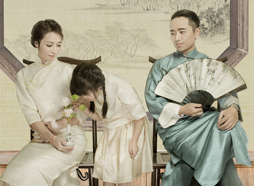 全家福 – 兰心居 – 中国民国风