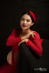 一个准妈妈的肖像