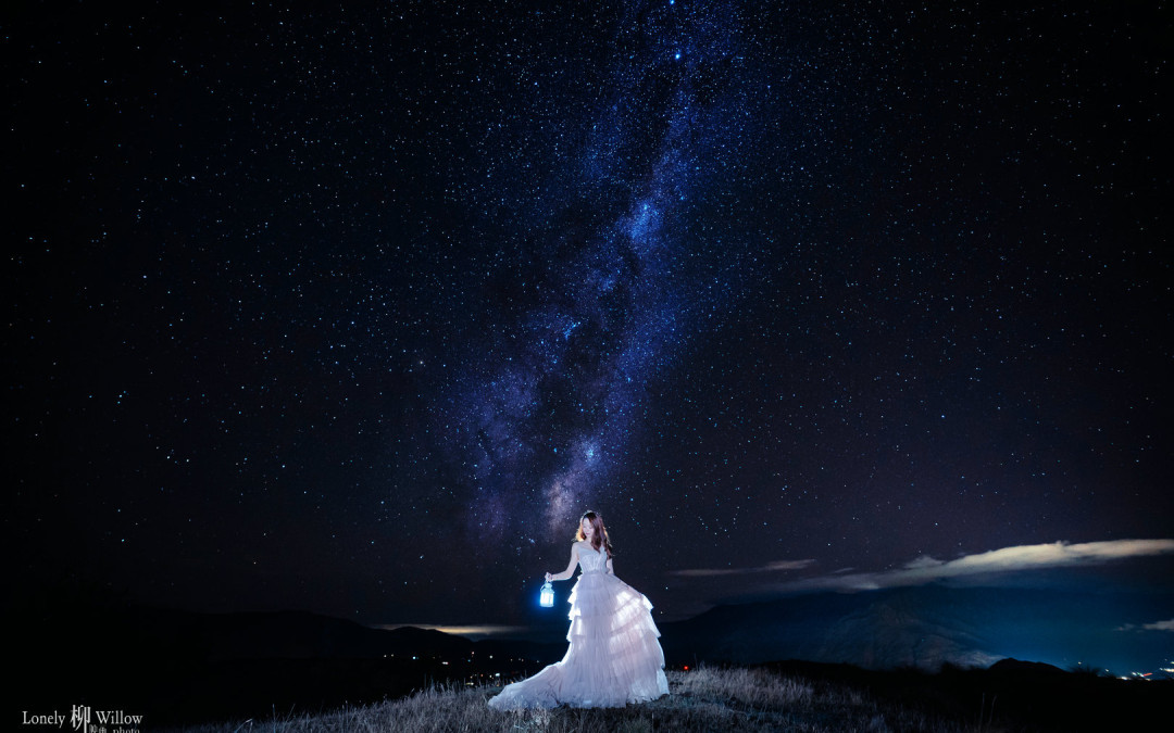 银河从手中升起